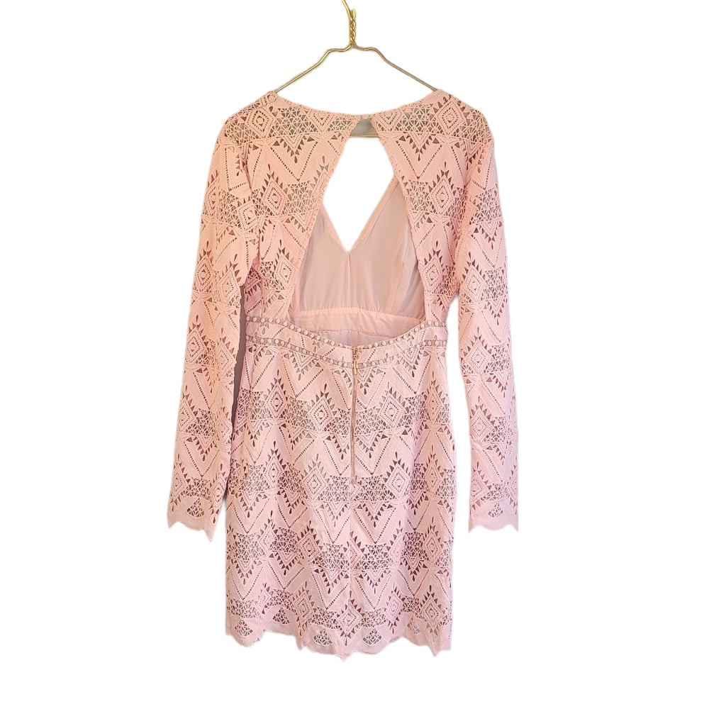 STYLESTALKER Elora Lace Mini Dress - Picture 4 of 6